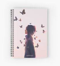 Schmetterling Taehyung Spiralblock