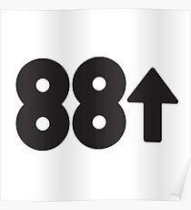 88rising Logo Poster