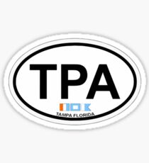 Tampa - Florida. Sticker