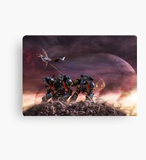 Space Marines Canvas Print