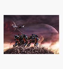 Space Marines Photographic Print