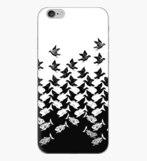 Fish and Birds Art Deco Tessellation iPhone Case