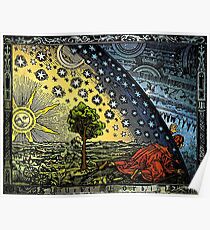 Flammarion Gravur Poster
