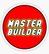 MASTER BUILDER Sticker