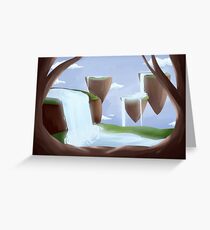 Magical Landscape Greeting Card