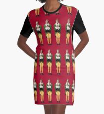 SANKT! OH MEIN GOTT! SANTA KOMMT! ICH KENNE IHN! ICH KENNE IHN! T-Shirt Kleid