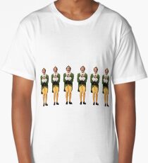SANTA! OH MY GOD! SANTA'S COMING! I KNOW HIM! I KNOW HIM! Long T-Shirt