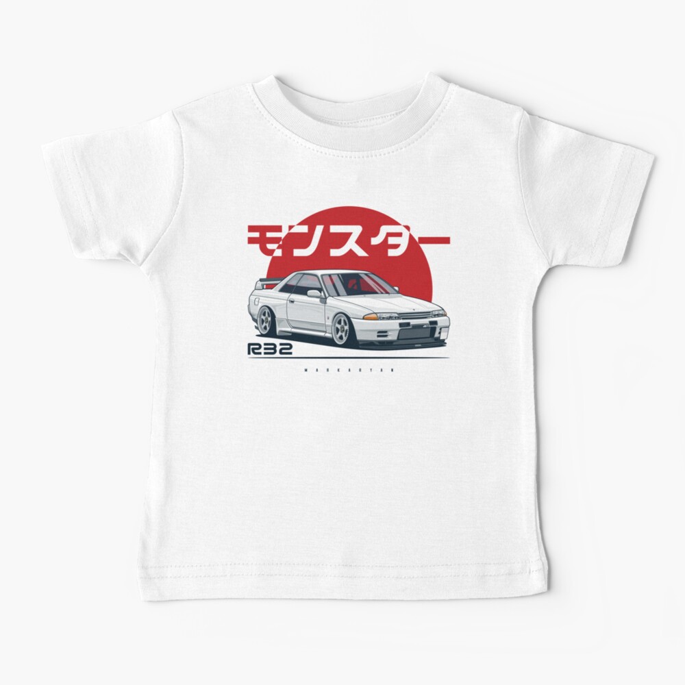 Monster. Skyline R32 GTR Baby T-Shirt