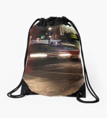 Evening Rush at Piccadilly Circus, London Drawstring Bag