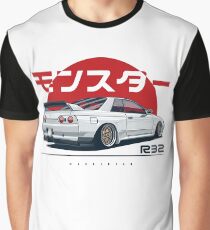 Monster. Skyline R32 GTR Graphic T-Shirt