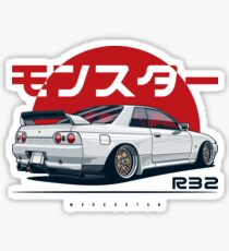 Monster. Skyline R32 GTR Sticker