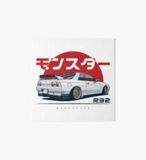 Monster. Skyline R32 GTR Art Board