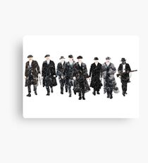 Peaky Blinders watercolour Canvas Print