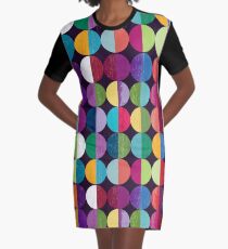 Mond T-Shirt Kleid