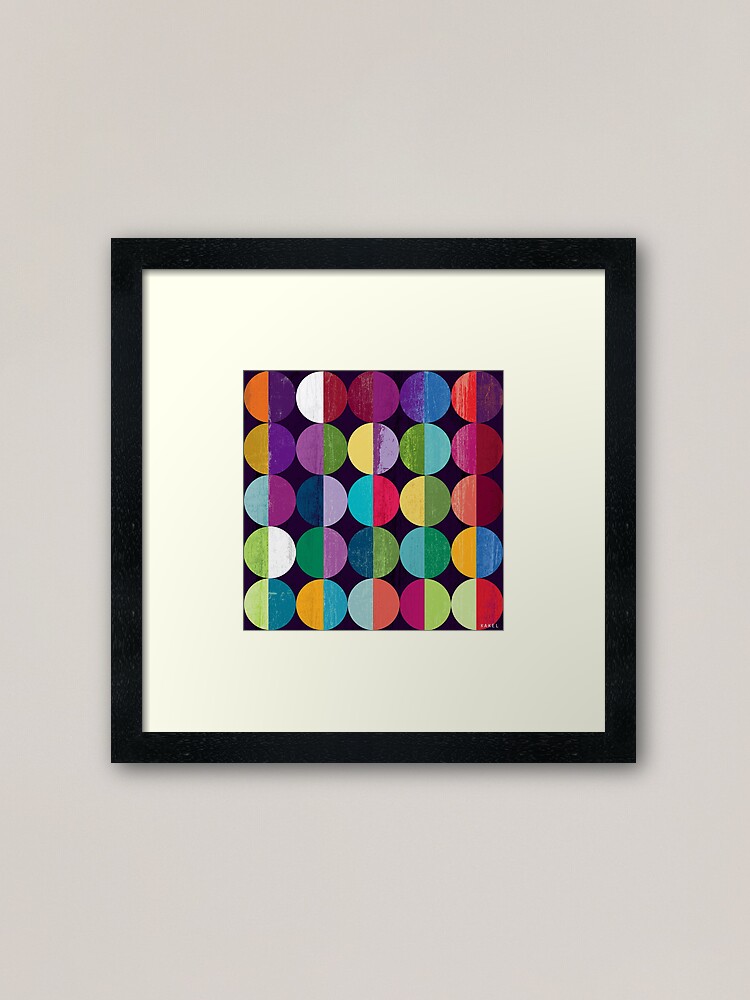 Alternate view of Moon Framed Art Print