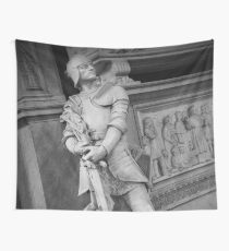 Stone Warrior Wall Tapestry