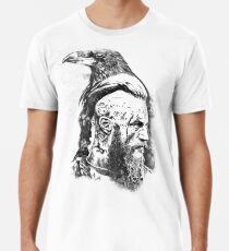 KING RAGNAR LOTHBROK - VIKINGS Men's Premium T-Shirt