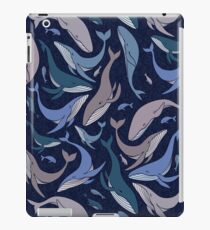 School of whales iPad Case/Skin