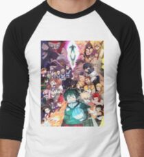 My hero academia Men's Baseball ¾ T-Shirt