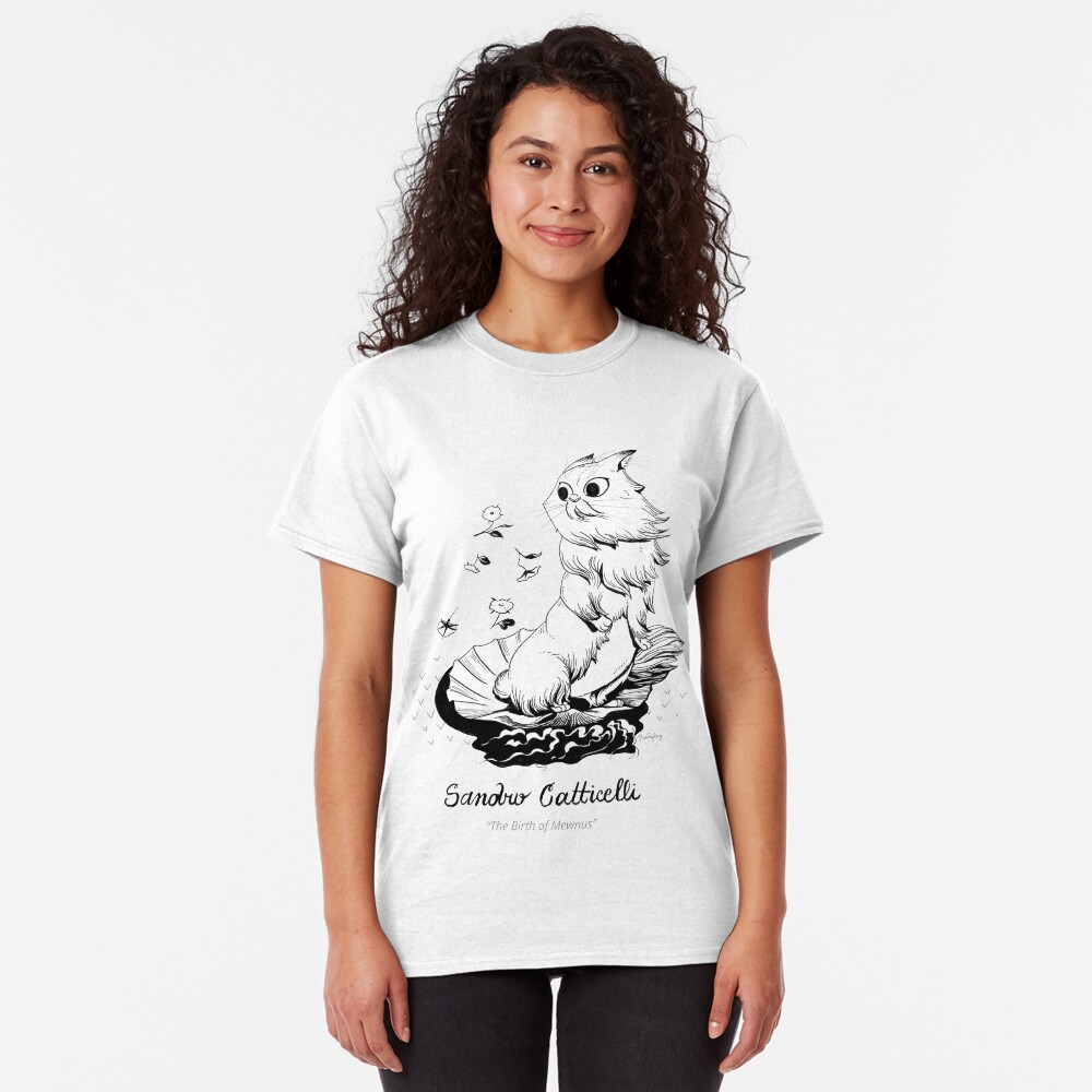 #meowdernart - Sandro Catticelli Classic T-Shirt