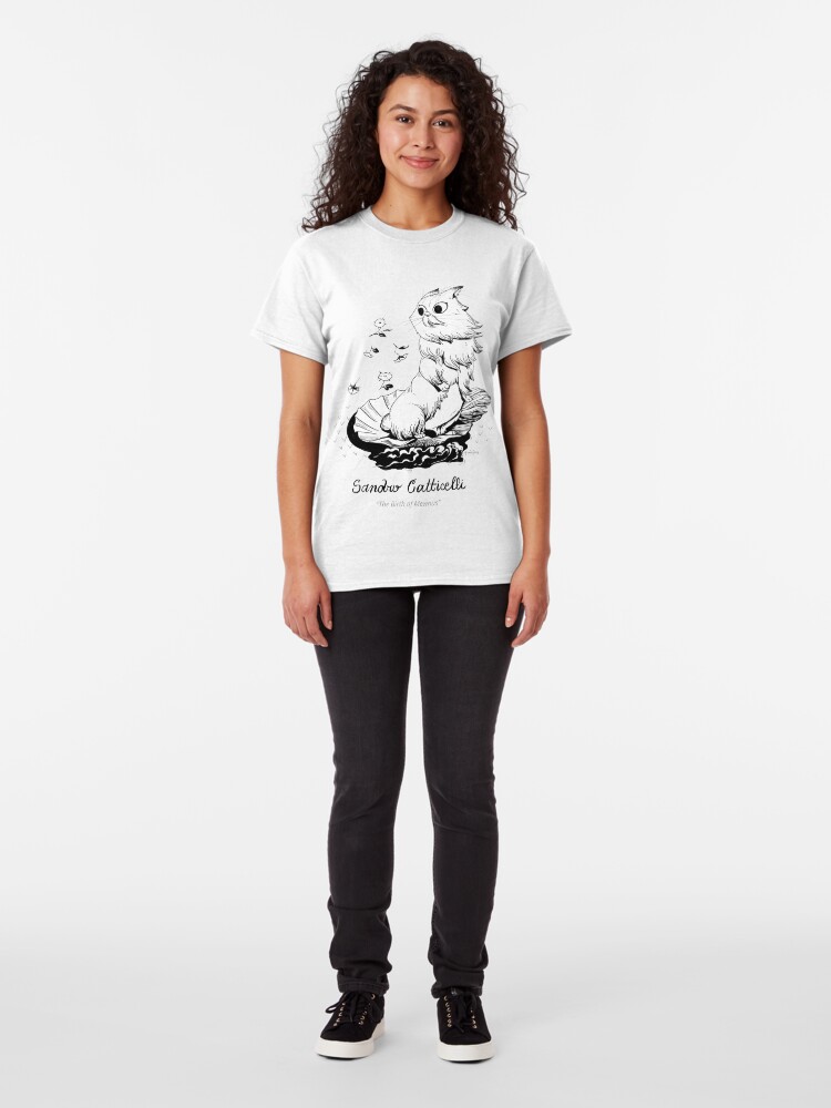 Alternate view of #meowdernart - Sandro Catticelli Classic T-Shirt