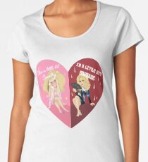 Unhhhh BFFs Premium Rundhals-Shirt