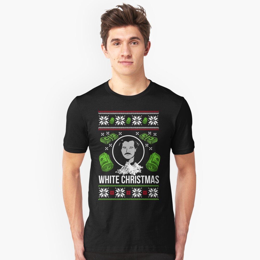 pablo escobar ugly christmas sweater