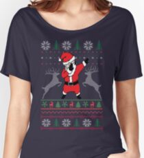 Dabbing Santa Ugly Christmas Sweater Women's Relaxed Fit T-Shirt