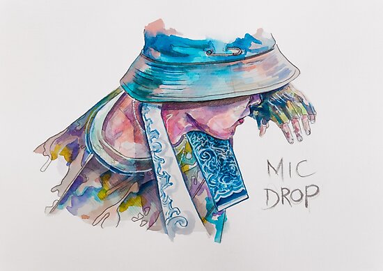 "BTS - JHOPE MIC DROP" Photographic Print by k-stuffy | Redbubble