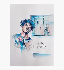 BTS - Jungkook MIC DROP Photographic Print