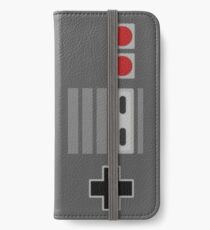 Minimalistischer NES-Controller iPhone Flip-Case/Hülle/Klebefolie