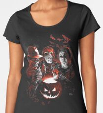 Super Villains Halloween Women's Premium T-Shirt