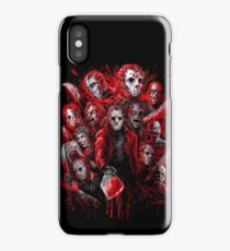 Jason Voorhees (Many faces of) iPhone Case