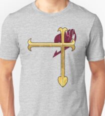 Heart Kreuz Unisex T-Shirt
