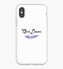 Bird Leaves - Funny Things Kids Say iPhone Case