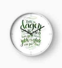 Dette er dagen Clock