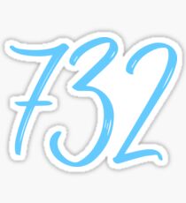 732 Sticker Sticker