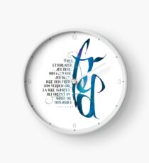 Fred etterlater jeg dere Clock