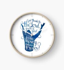 Give Thanks to the Lord Clock