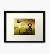 Storm Catcher Framed Print