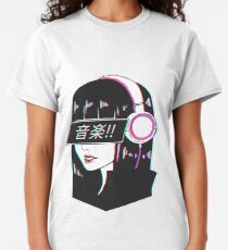 Musik! - Traurige japanische Ästhetik Classic T-Shirt