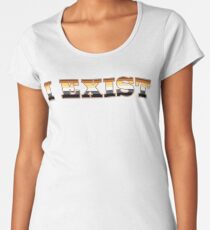 I Exist (Bear) Women's Premium T-Shirt