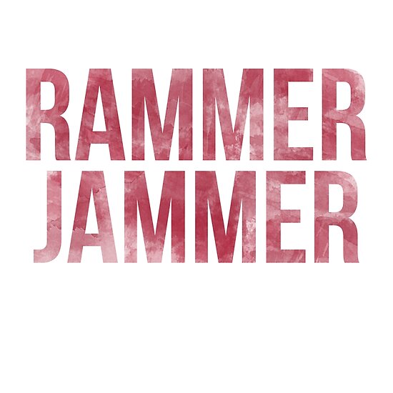 Poster « Rammer Jammer Tie Dye », par shelbiefran Redbubble