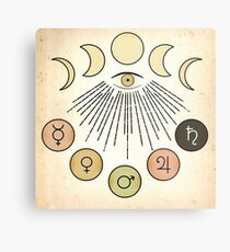 Astrology Metal Print