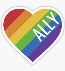 Gay Pride Ally LGBT Sticker