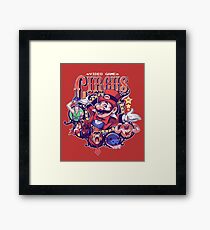 Video Game Circus Framed Print