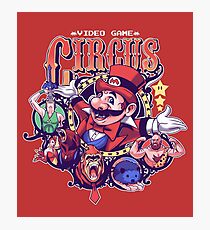 Video Game Circus Photographic Print