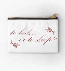Outlander - to bed or to sleep? Studio Pouch