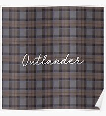 Outlander tartan Poster