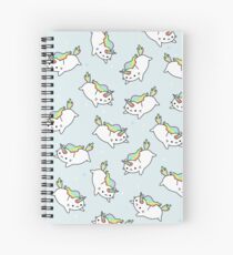 Cuaderno de espiral Rainbow Unicorn Cat